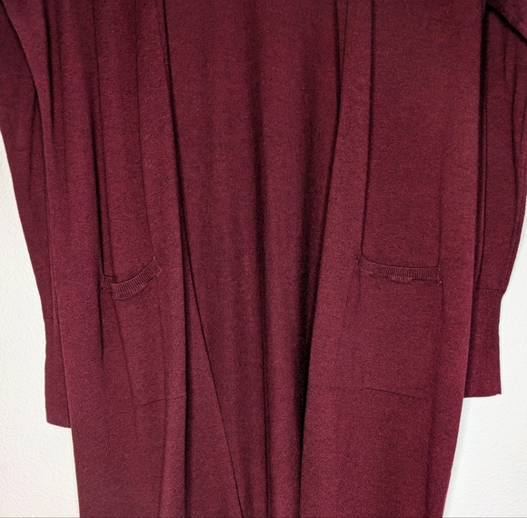 Old Navy Maroon Cardigan - Picture 2 of 13